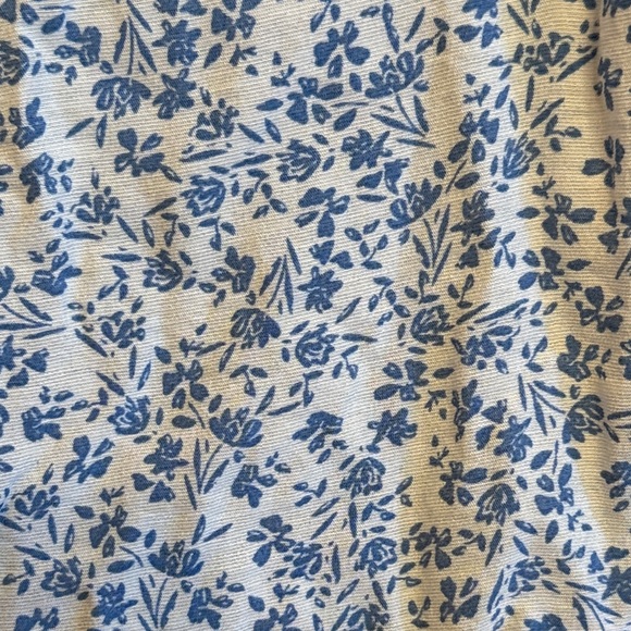 💚💚💚BOGOHO💚💚💚THML Blue Floral Top with Multicolor Embroidery - Picture 4 of 10